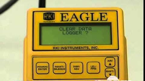 RKI Eagle Clear Data Logger Screen Video