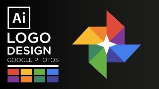 How to Create Google Photos Logo in Adobe Illustrator