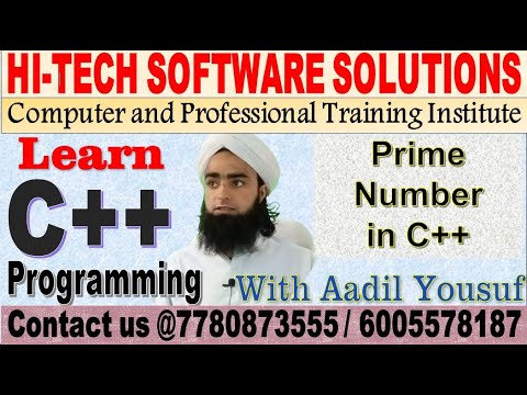 Prime Number & Factor of a number in C++ | C++ Programming - YouTube