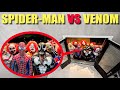 SPIDER-MAN VS VENOM AT OUR HOUSE! (HE TOOK DOWN THE CLOWNS)