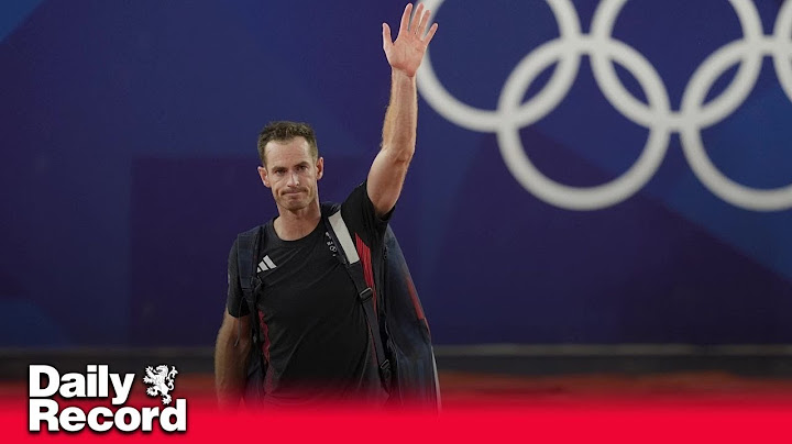 Andy Murray's emotional farewell as he hangs up his racket for the final time