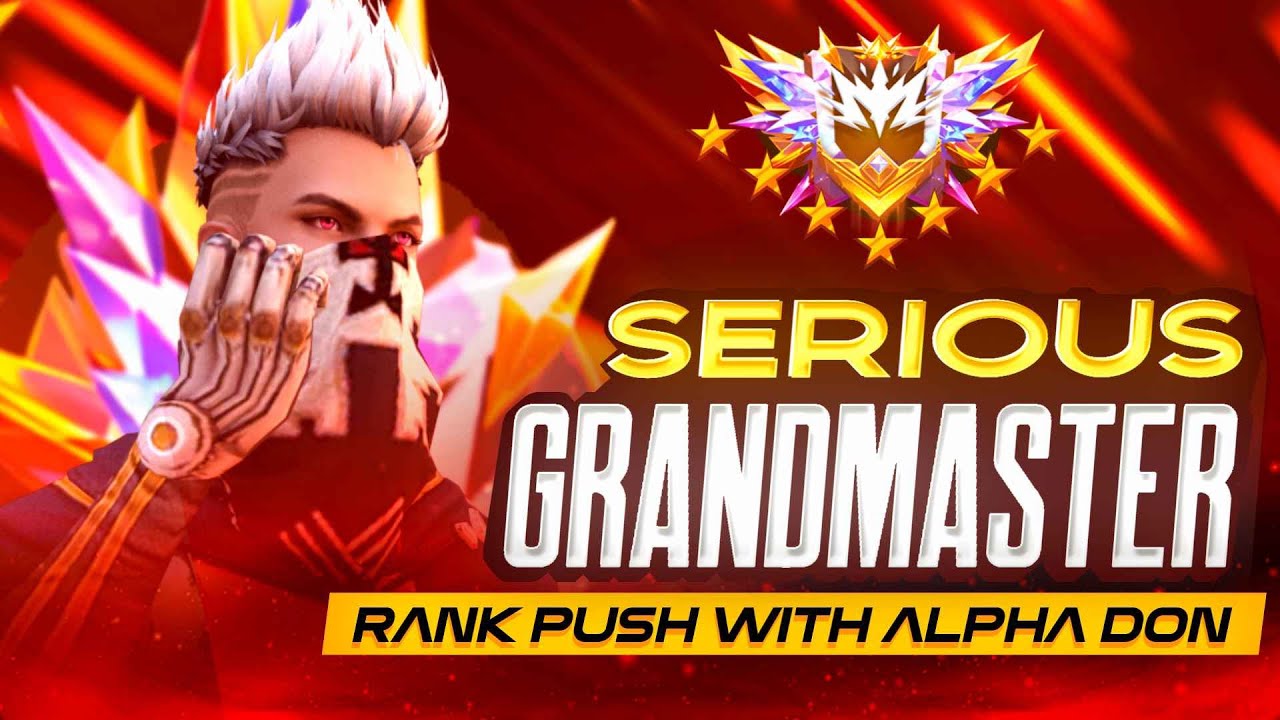 GrandMaster Rank Push - Free Fire India Live Telugu - Telugu Gaming ...