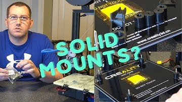 3D Printer Solid/Silicone Bed Mounts – Install Guide