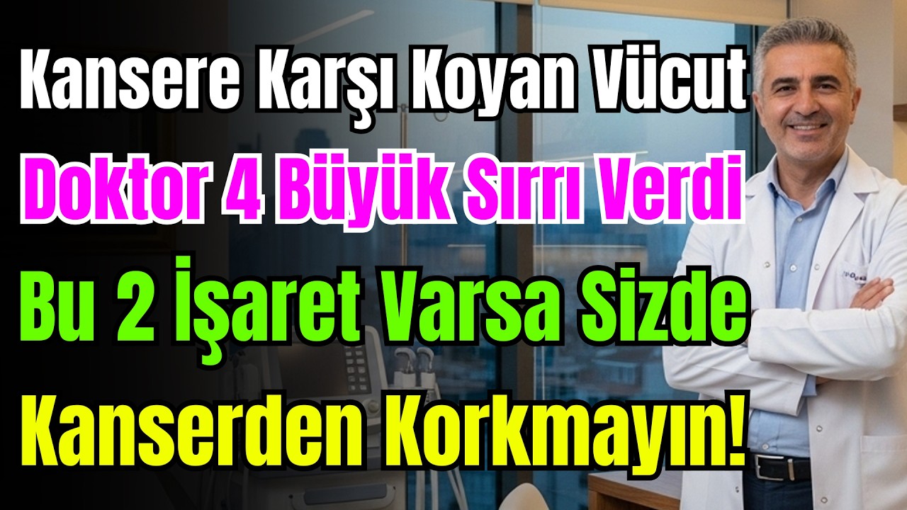 Doktorlar Açıkladı: İşte Kansere Asla Yakalanmayan Insanların Bildiği O 4 Altın Kural!