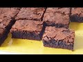 Brownies without chocolate bar  brownies with cocoa powder  easy brownies recipe at home