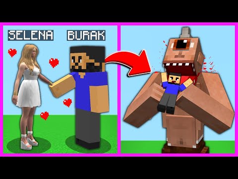 SELENA BURAK HOCAYA AŞIK OLDU, TEPEGÖZ YEDİ! 😱 - Minecraft