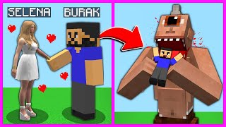 SELENA BURAK HOCAYA AŞIK OLDU, TEPEGÖZ YEDİ! 😱 - Minecraft