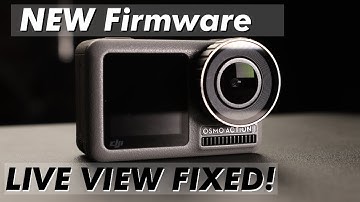 Osmo Action Firmware - Live View Fixed
