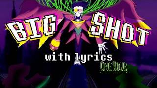 BIG SHOT WITH LYRICS (V1) | DELTARUNE CHAPTER 2 COVER One Hour