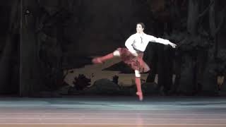 Shale Wagman age 19 James La Sylphide  (Debut) at Marinsky with Olesya Novikova