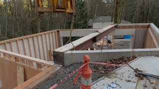 Modern House Part 2- Finish basement and start main floor steel. by Jake Rosenfeld 52,229 views 4 months ago 1 hour, 18 minutes