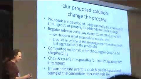 Simon Marlow: Haskell Prime Status Report