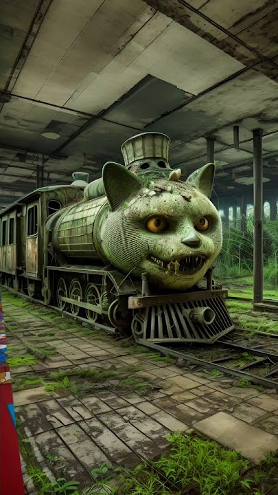 ❤️ Evaluation of cat: Billi railway gari patri pr ✅ #shorts #short #video #vlog #reels #cutemilky2.0