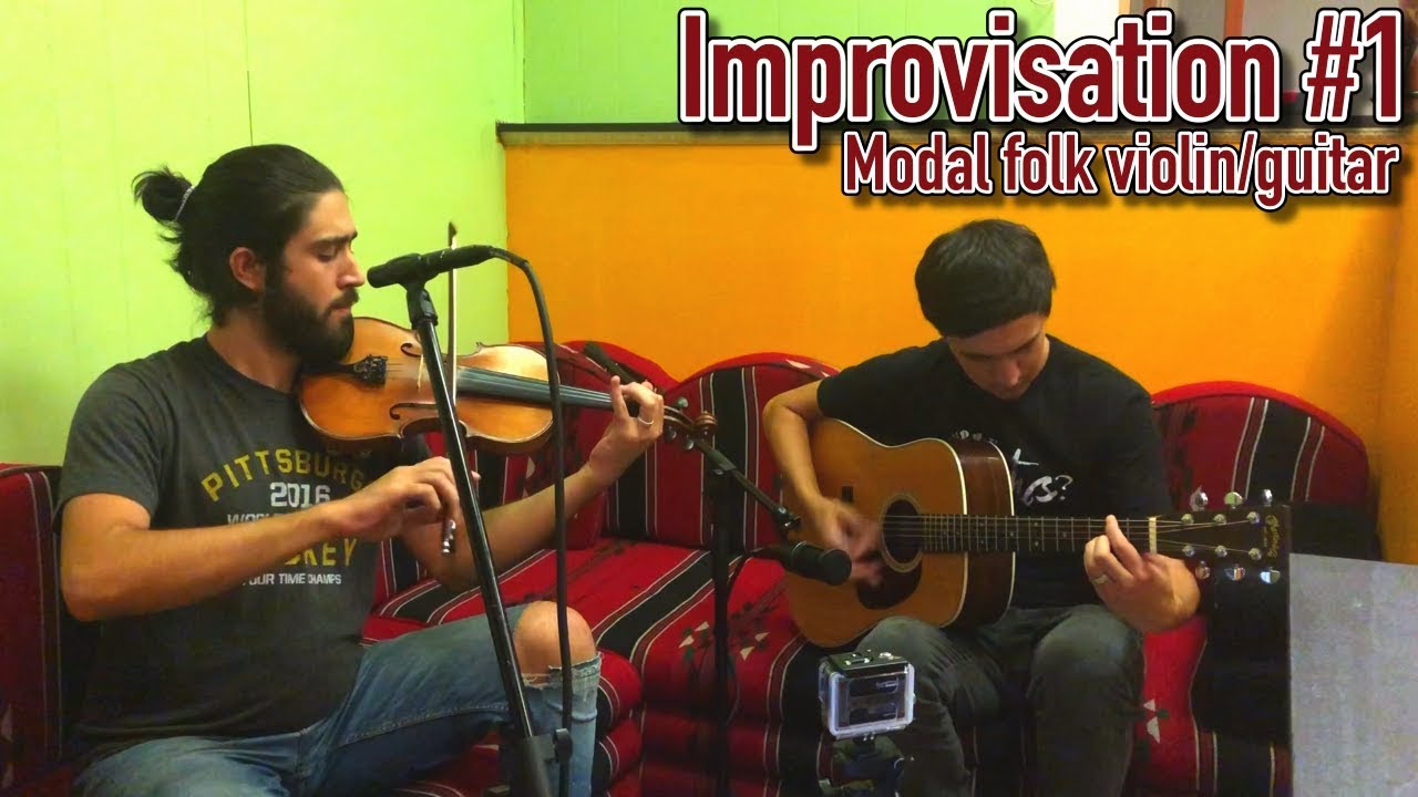 Folk/Jazz Violin Improvisation 1 // Nashwan Abdullah & Alex Price