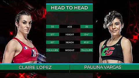Claire lopez vs paulina vargas