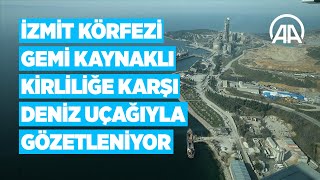 Gemi Kaynaklı Kirlilik Deniz Uçağıyla Gözetleniyor