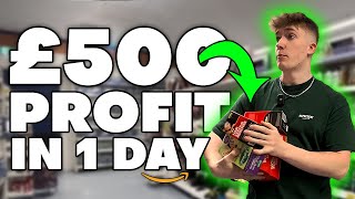 How I Made £500 in One Day with Amazon FBA Retail Arbitrage!