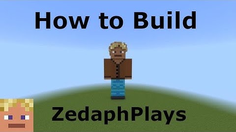 |How to Build ZedaphPlays (v.1)| Minecraft Skin Tutorials