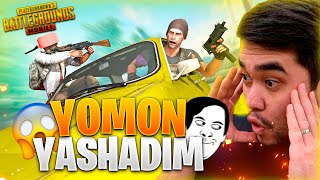 PUBG MOBILE - YOMON YASHADIM CHALLENGE QIYNADI O'ZBEKCHA LETSPLAY