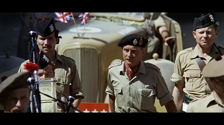 PATTON (1970): Patton meets Montgomery at Messina ...