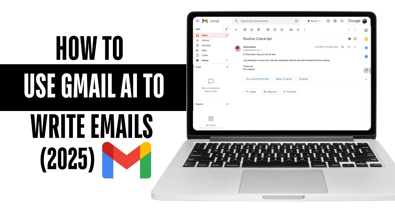 How To Use Gmail AI To Write Emails (2025) - YouTube