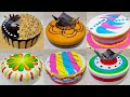 Fancy colour cake Design | New cake art  | Birthday cake Decoration ideas| Beautiful Butterscotch