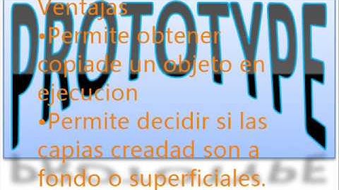 Patron de diseño Prototype