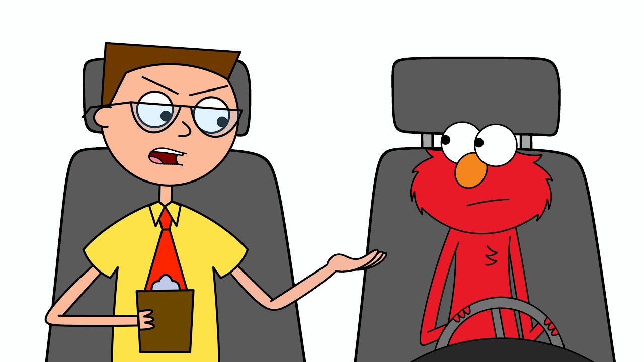 Elmo’s Driving Test (Sesame Street Animatic) - YouTube
