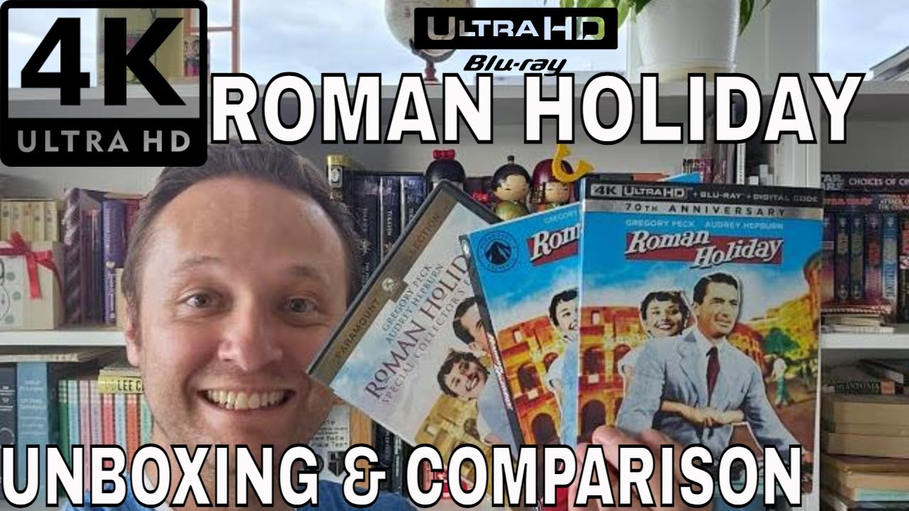 Roman Holiday 4K Unboxing - VS Paramount Presents