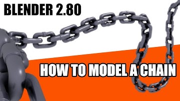Blender Tutorials | How To Model A Chain
