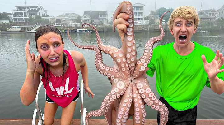 OCTOPUS STUNG MY SISTER!! *swollen*