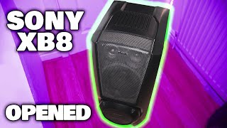 OPENING SONY XB8 SUPER WOOFER SPEAKERS
