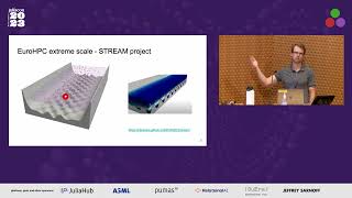 Scalability and HPC Readiness of Julia’s AMD GPU Stack | Ludovic Räss | JuliaCon 2023