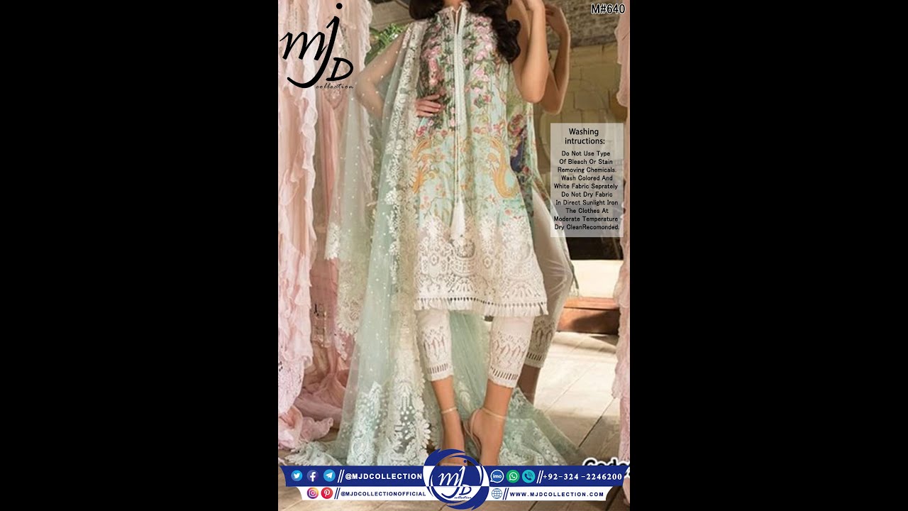 Sobia Nazir Luxury lawn Collection 2021 | MJD Collection