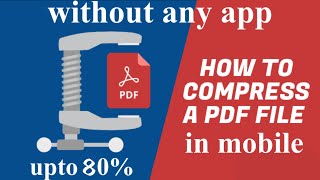 Compress pdf file without any software screenshot 4