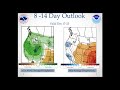 Weekly Weather Briefing, Dec 10, 2012 - NWS Spokane