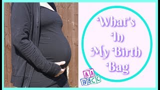 What's In My Birth Bag | Just Add Ginger