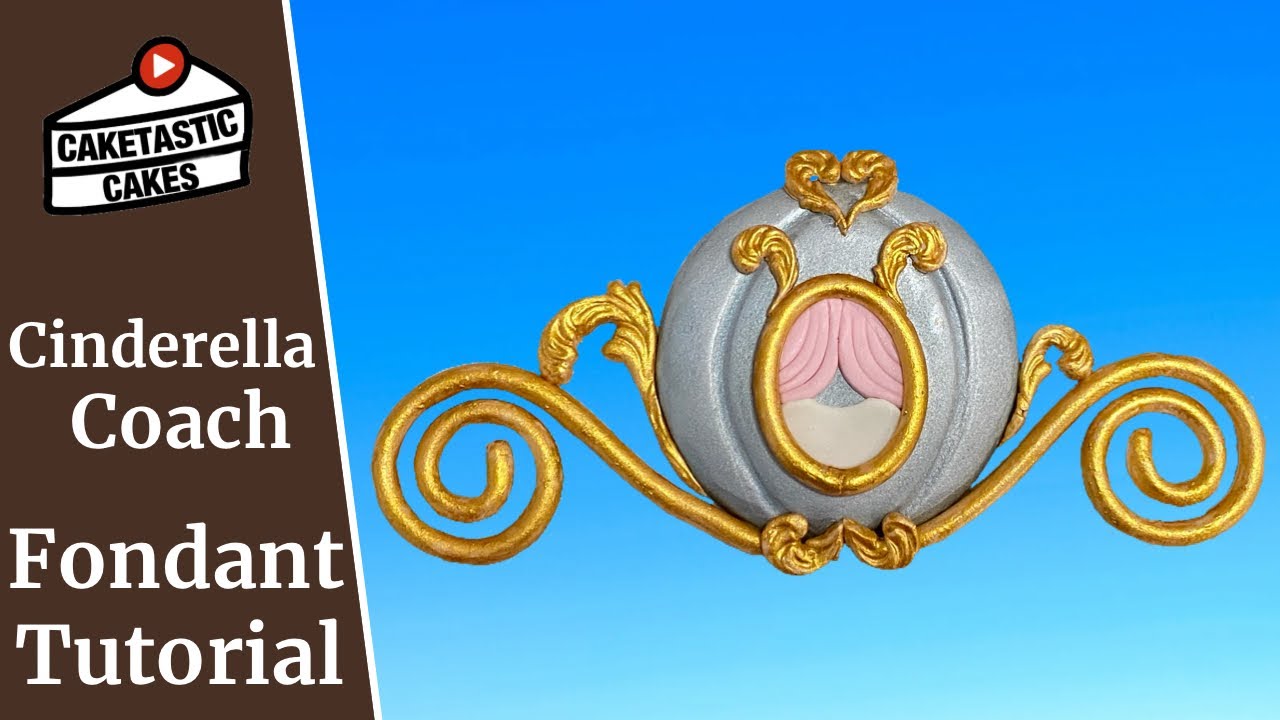 Princess Cake Cinderella's Coach Decoration Tutorial