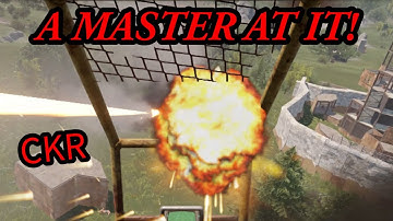 A MASTER AT IT! #rust #gaming #rustgameplay #fail #raid