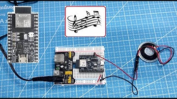 🎼MUSICA con ESP32 C3 Mini 1 🎶🎵 . MÚSICA por tonos.Buzzer ESP32