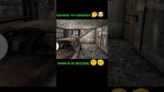 Granny and grandpa Which one of the two is more dangerous? #granny #globalgaming #shorts