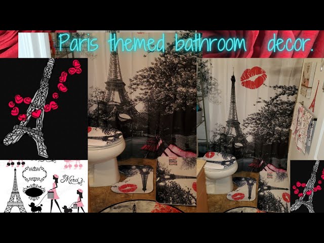 Paris Themed Bathroom Decor