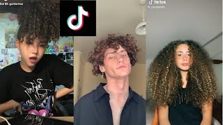 Curly hair check - tiktok compilation