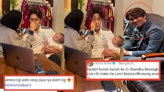 LIVE LESLAR DA7 ROMANTISNYA LESTI MAKE UP IN RIZKY BILLAR TAMPIL MALAM INI GALPOK LESHIA ABANG L INI