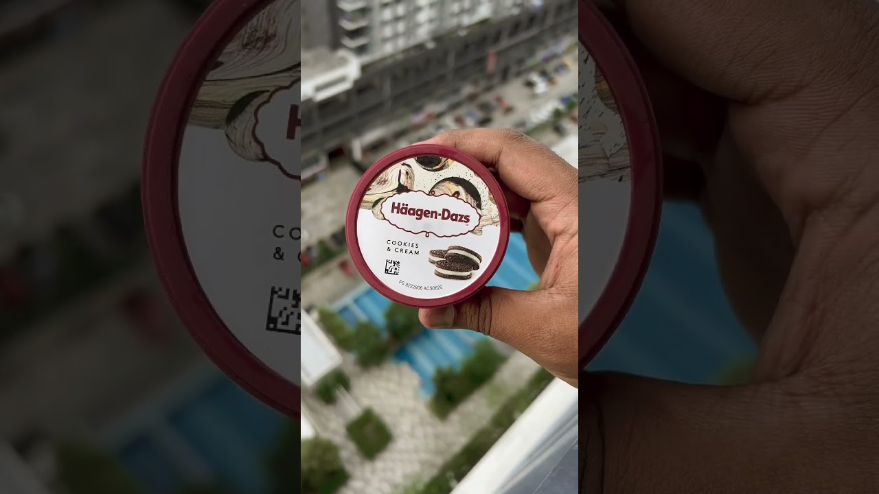 Haagen Dazs - Cookies and Cream 