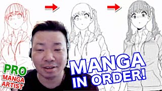 Real Mangakas Processpro Manga Production Steps