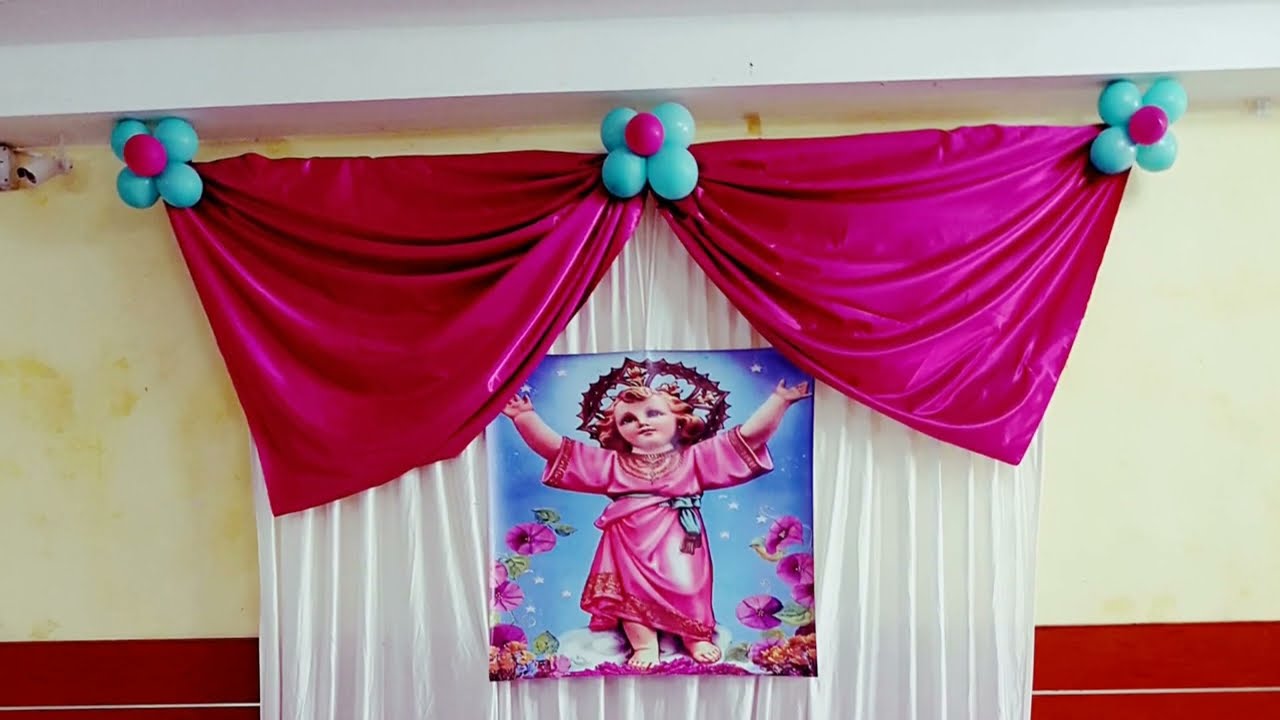 Divino niño Jesús. Decoraciones - YouTube