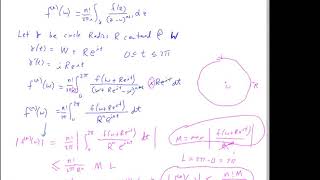 Complex Analysis 5A