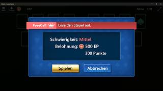 Microsoft Solitaire Collection, FreeCell Medium, May 21, 2026, Daily Challenges