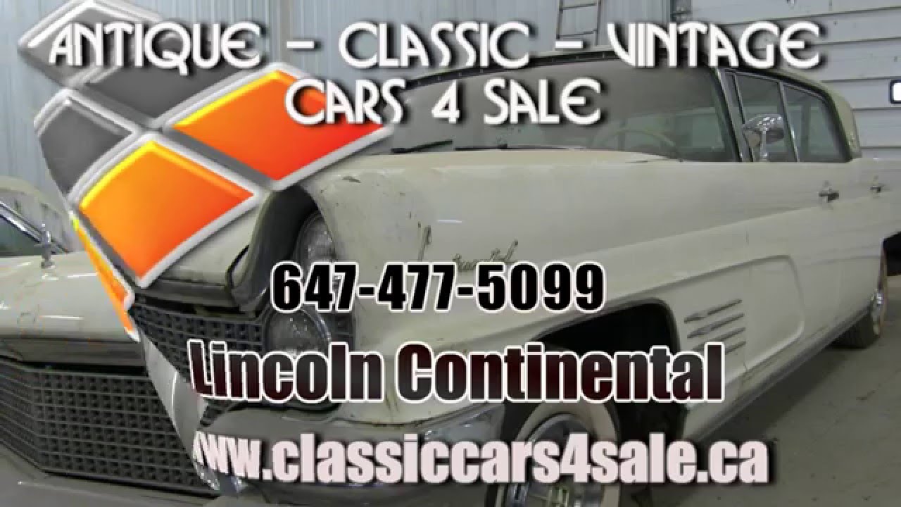 Lincoln Continental Mark V Classic Car for sale Toronto Ontario. YouTube